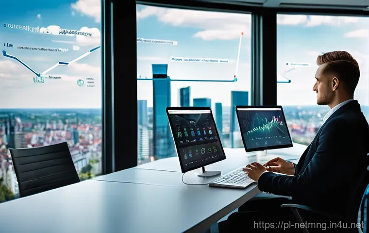 클라우드 네트워크 통합 관리 - **Prompt 1: Dynamic Polish Business in the Cloud**
    "A vibrant and modern office environment in a...