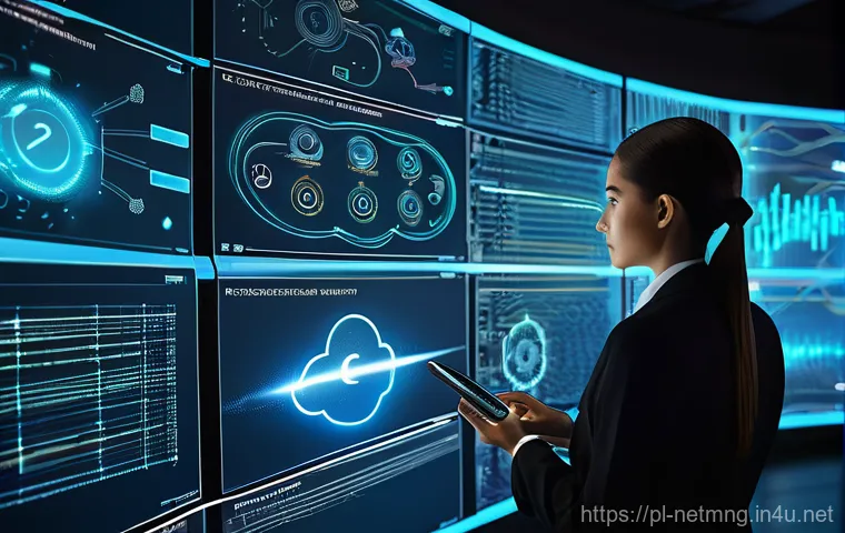 클라우드 네트워크 통합 관리 - **Prompt 1: Dynamic Polish Business in the Cloud**
    "A vibrant and modern office environment in a...